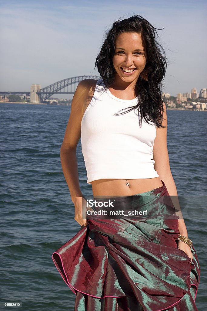 Portrait de Port série - Photo de Pont Sydney Harbour Bridge libre de droits