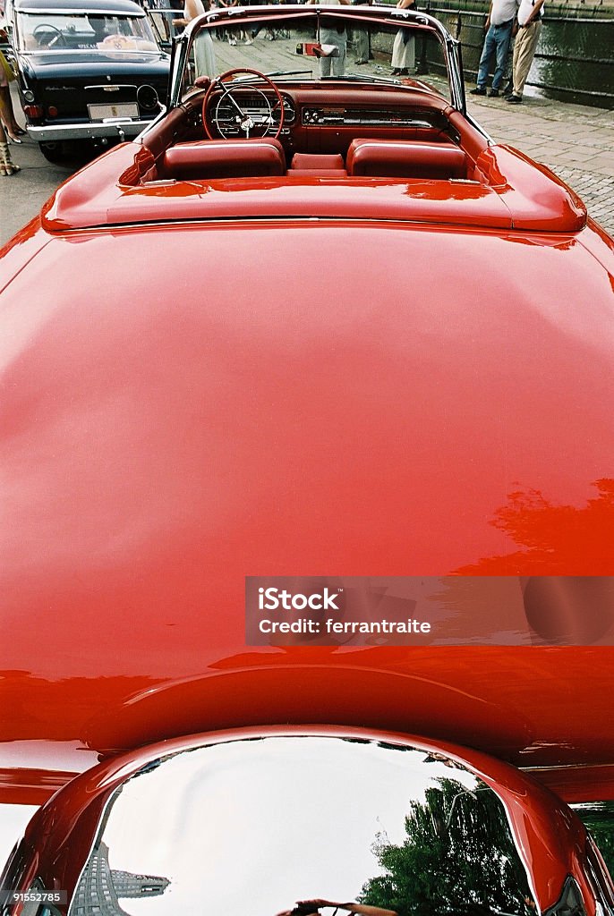 Vermelho Cadillac trunk - Royalty-free 1950-1959 Foto de stock