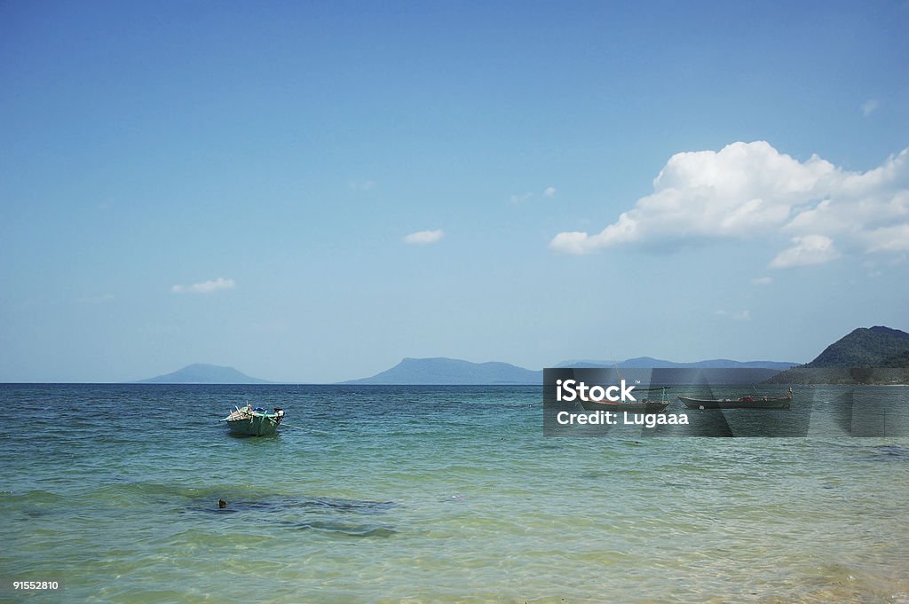 vietnam imbarcazioni - Foto stock royalty-free di Acqua