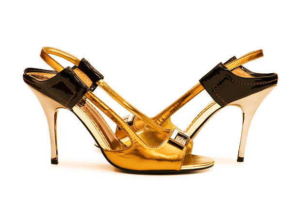 istock Woman shoes isolated on the white background 91553678