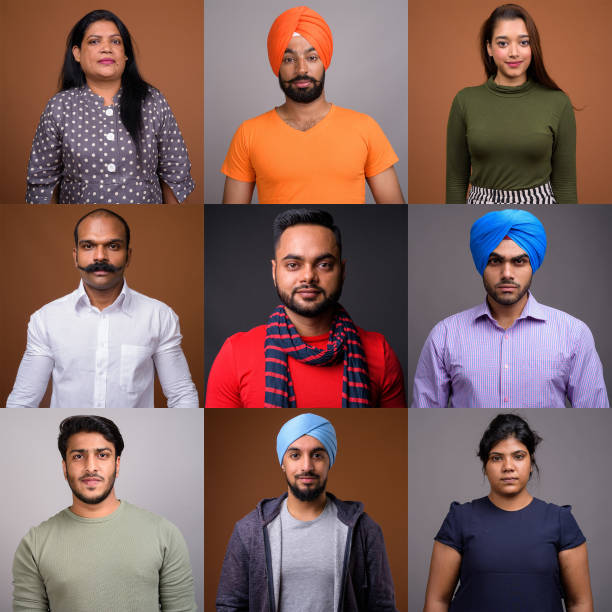 istock Collage Of Indian Group Of People 915540236