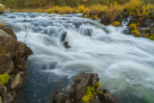 waterfalls and green grass