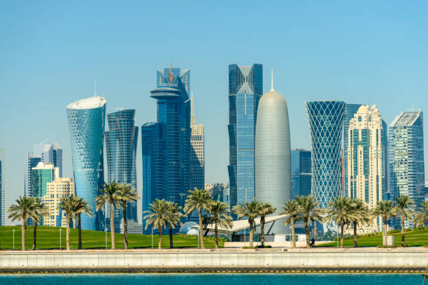 istock The Downtown Doha City Skyline, Qatar 915557162