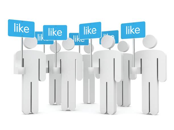 istock Social media icons people communication network connection 915564116