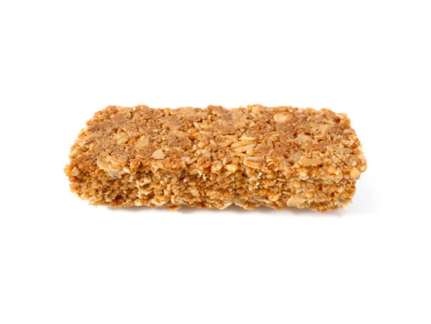 istock Cereal bars or flapjacks made from rolled oats 915578730