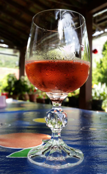 istock Glass of rose wine 915582566