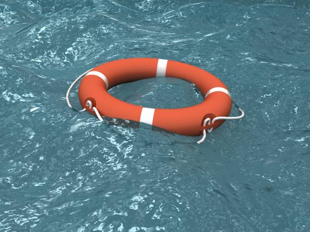 istock Lifebelt help water sinking storm crisis 915594940