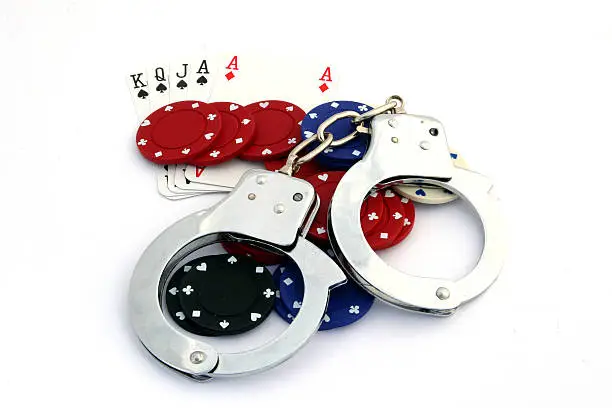 Collection of items associated with illegal gambling