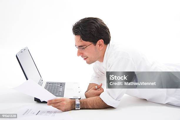 Laptop Serie Stock Photo - Download Image Now - Blue, Business, Businessman
