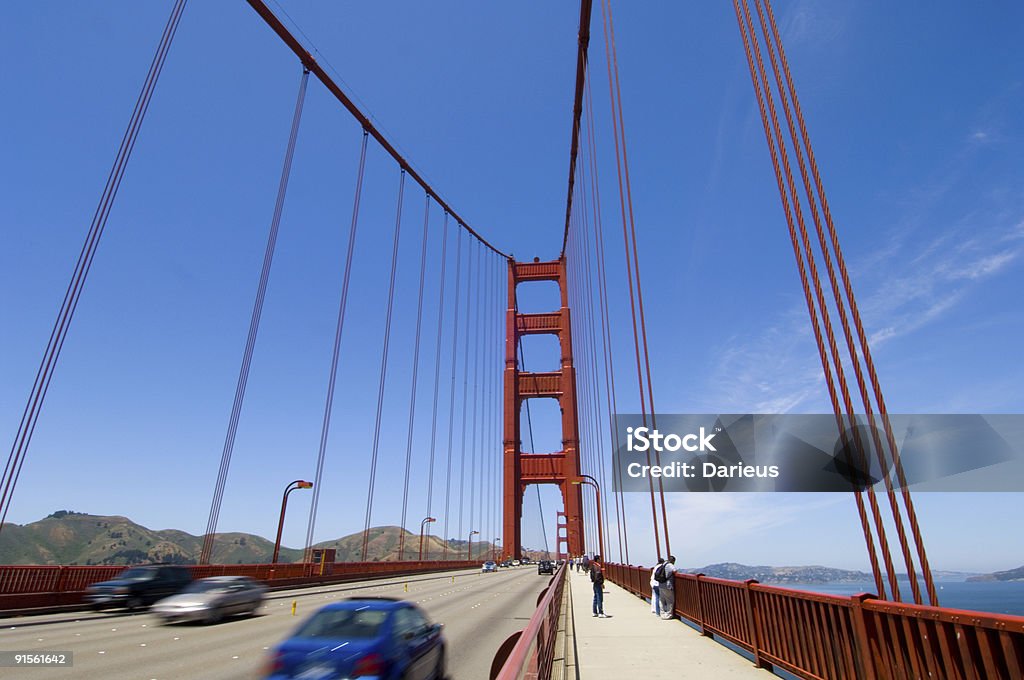 Verlassen Sie San Francisco - Lizenzfrei Auto Stock-Foto