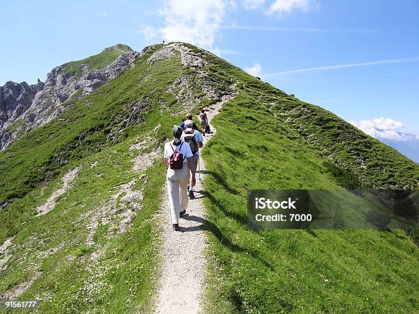 Ludzie Przechodząc Do Góry - zdjęcia stockowe i więcej obrazów Alpinizm - Alpinizm, Alpy, Austria
