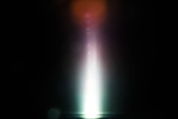 istock Real Lens Flare Studio Shot Easy to add as Filter over Photos 915620164
