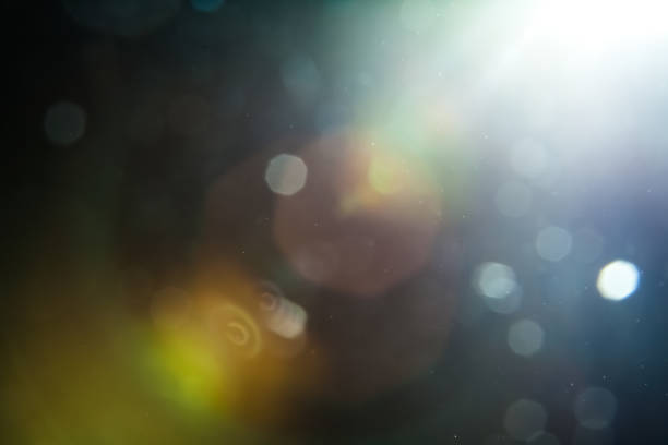 istock Real Lens Flare Studio Shot Easy to add as Filter over Photos 915620452