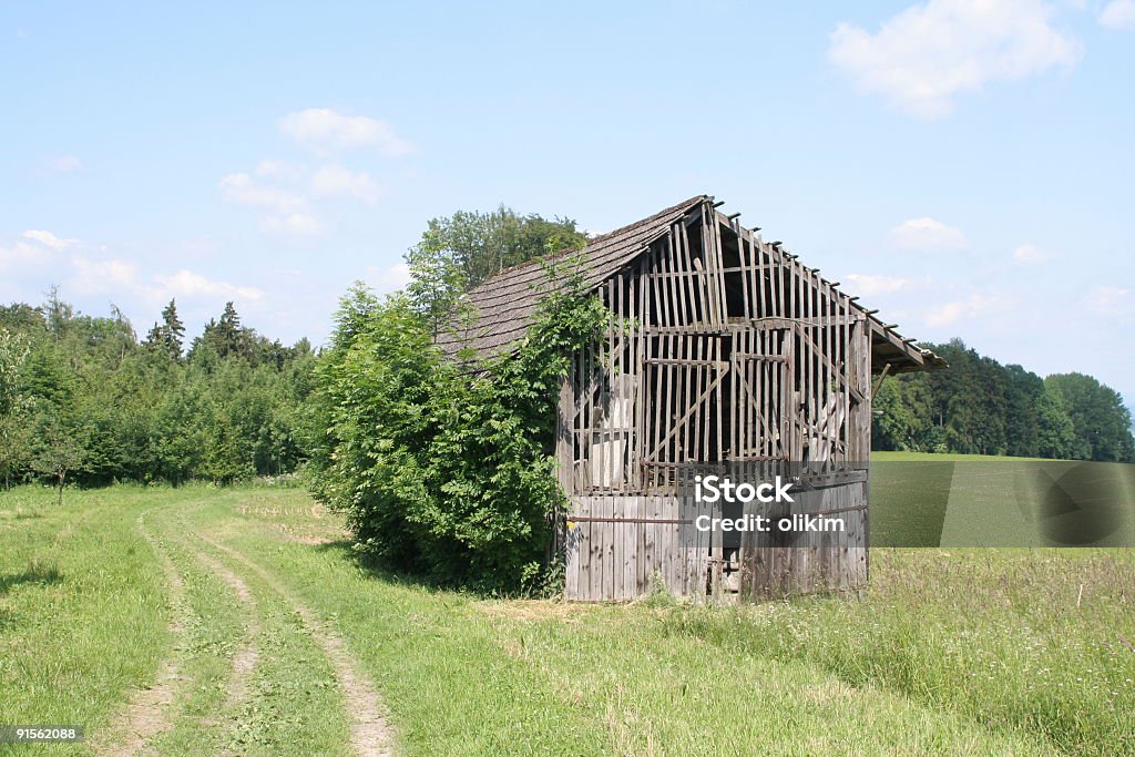 Vecchio cottage - Foto stock royalty-free di Agricoltura