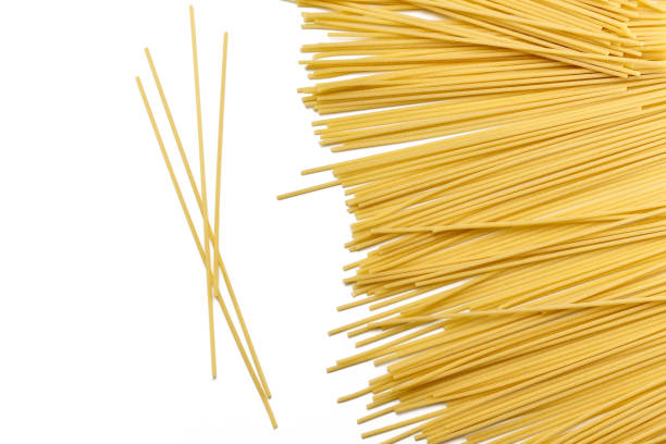 istock Spaghetti bucatini pasta Durum wheat made 915620918