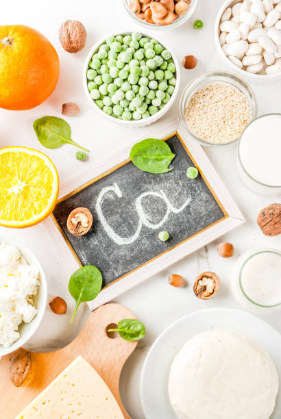 istock Set of food rich in calcium 915623848