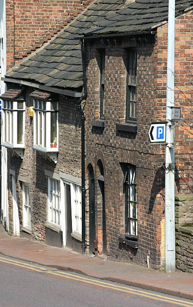istock Old Houses in Macclesfield Cheshire 91562654