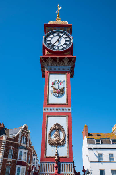 istock Jubilee Clock on Weymouth Seafront in Dorset, UK 915629018