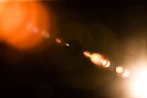 istock Real Lens Flare Studio Shot Easy to add as Filter over Photos 915629670