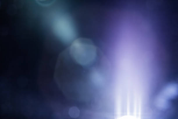 istock Real Lens Flare Studio Shot Easy to add as Filter over Photos 915629910