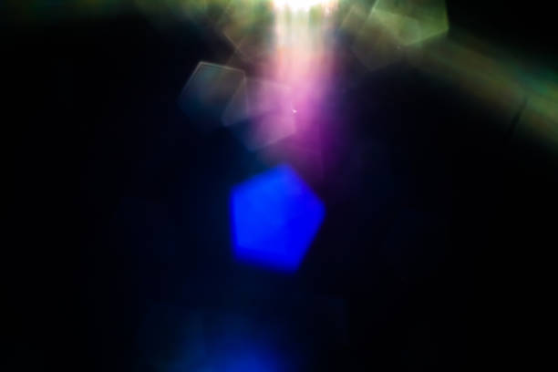istock Real Lens Flare Studio Shot Easy to add as Filter over Photos 915633398