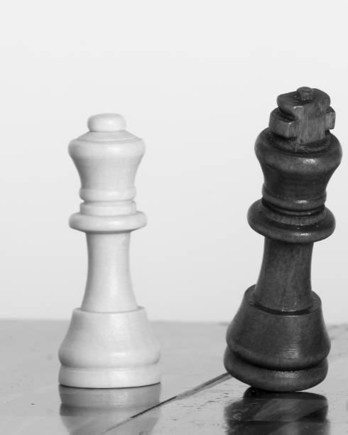 istock Chess photographed on a chessboard 915633420