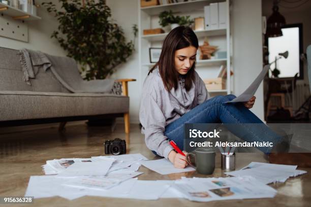 New Project In The Making Stock Photo - Download Image Now - Document, Organization, Editor
