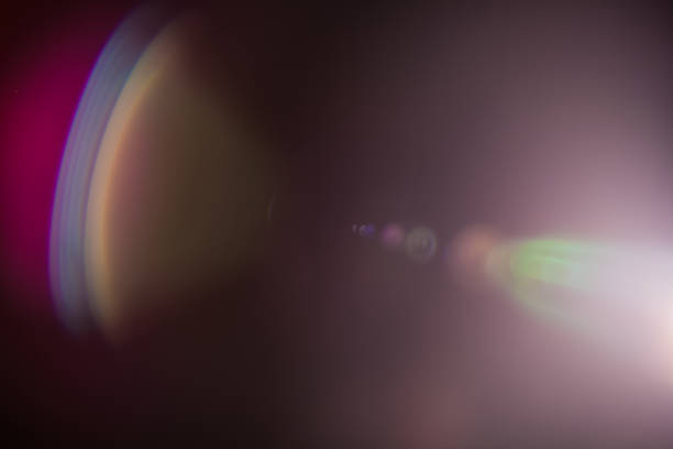 istock Real Lens Flare Studio Shot Easy to add as Filter over Photos 915640058