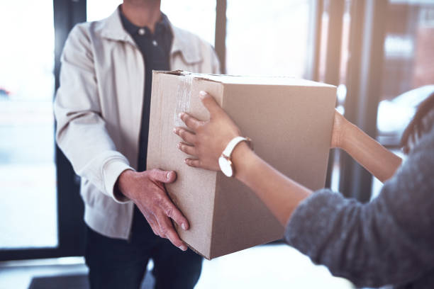 istock Delivering packages safely is what I do 915640960