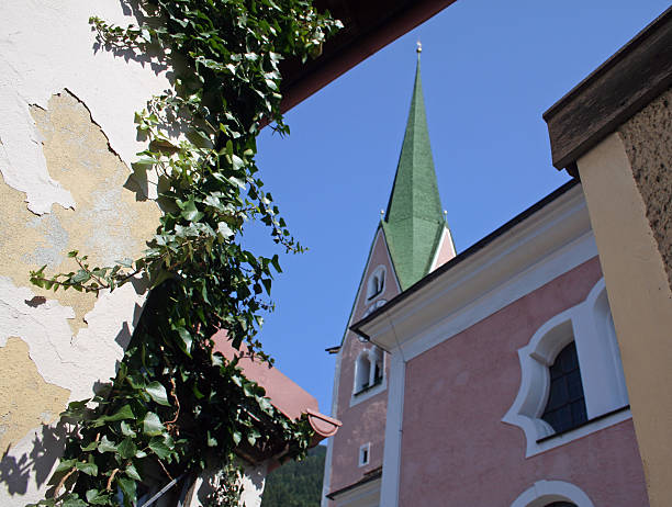 Austrian church stock photo