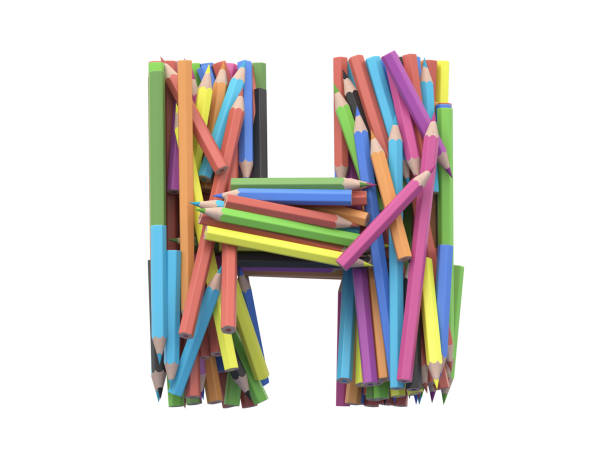 istock Pencil color font 915669368