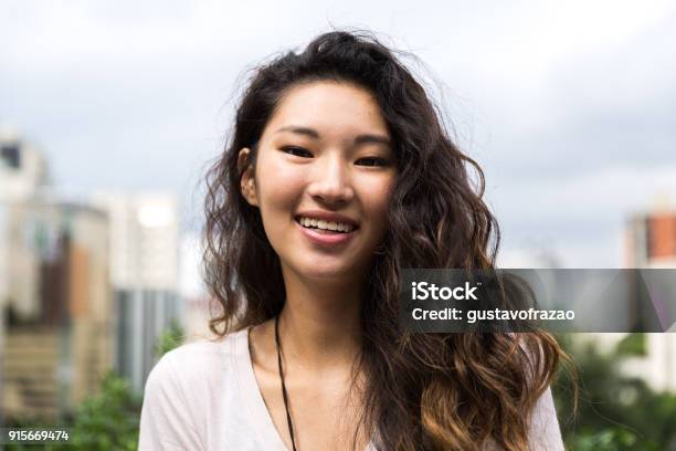 Portrait Of A Beautiful Asian Girl Stock Photo - Download Image Now - Teenager, Asian and Indian Ethnicities, Asia