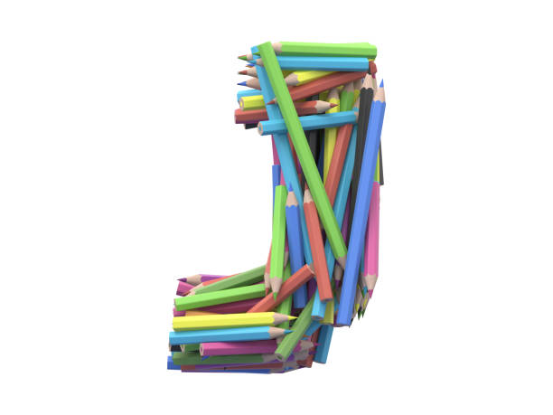 istock Pencil color font 915669732