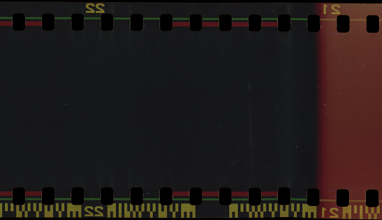 Film grain. Texture of film.