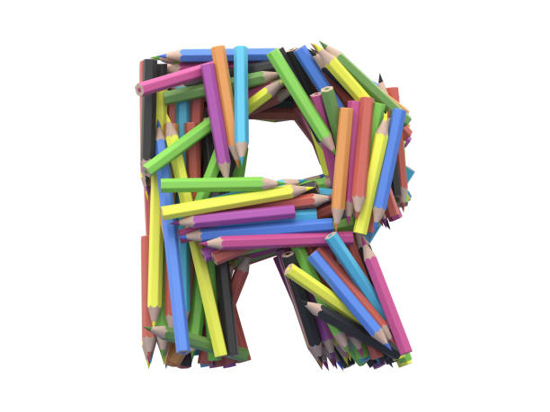 istock Pencil color font 915670758