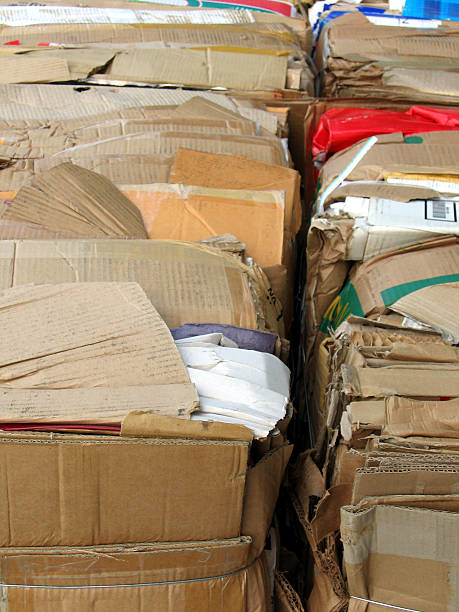 istock Corrugated paper to recycle 91567093