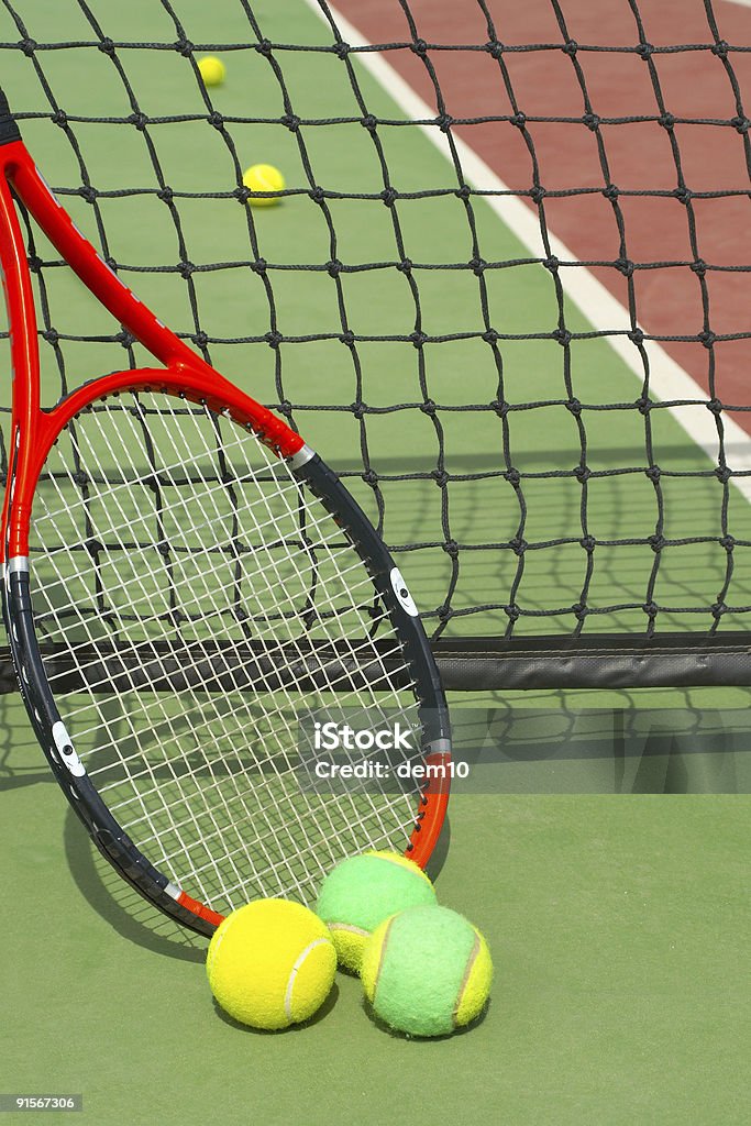 Tennis Series  Assistance Stock Photo