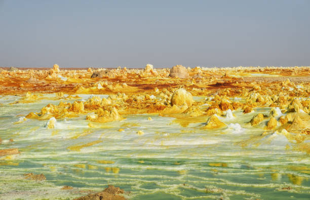 istock Dallol, Danakil Depression, Ethiopia. The hottest place on earth. 915676524