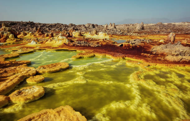 istock Dallol, Danakil Depression, Ethiopia. The hottest place on earth. 915676614