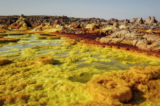 istock Dallol, Danakil Depression, Ethiopia. The hottest place on earth. 915676616