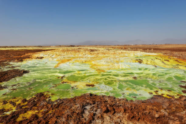 istock Dallol, Danakil Depression, Ethiopia. The hottest place on earth. 915676688