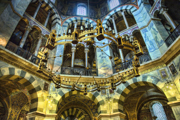 Aachen Cathedral Germany Aachen Cathedral Germany taken in 2015 aachen stock pictures, royalty-free photos & images