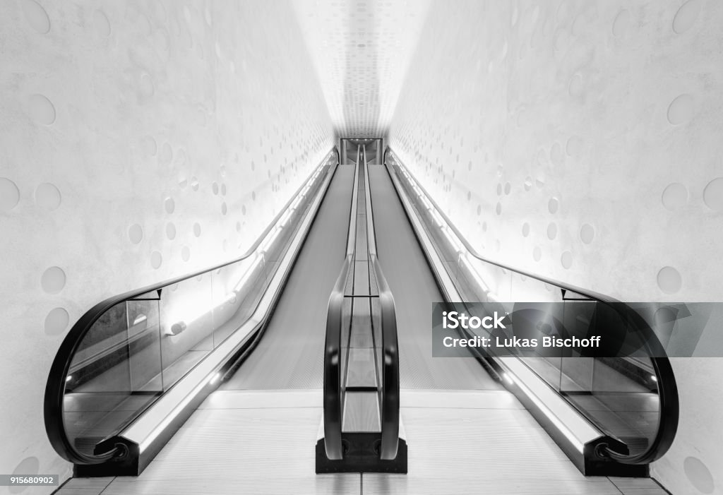 Hamburg Elbphilharmonie Hamburg Elbphilharmonie taken in 2017 Escalator Stock Photo