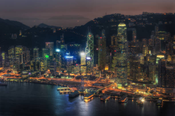 istock Hong Kong Skyline at Night 915681032