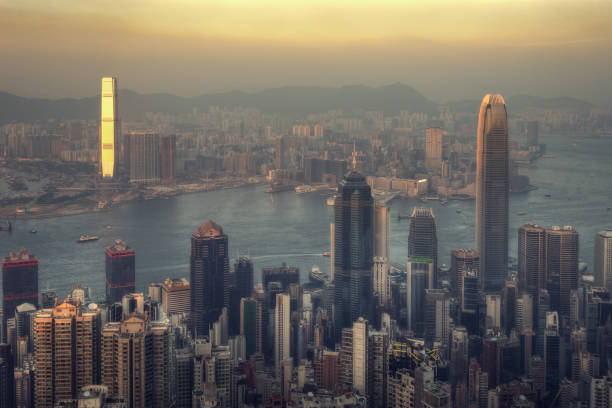 istock Hong Kong Skyline from Victoria Peak 915681332