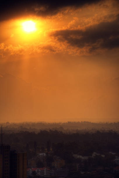 Nairobi Kenya, Sunset taken in 2015