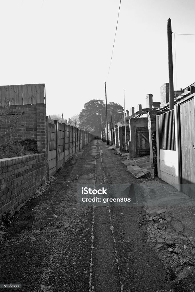 Dietro Alley - Foto stock royalty-free di Runcorn