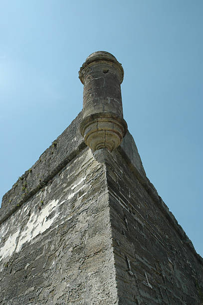 Castillo de San Marcos em St. Augustine - foto de acervo