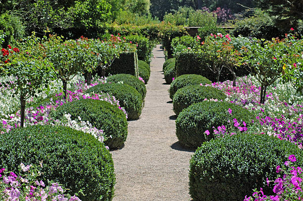 istock formal flower garden 91568362
