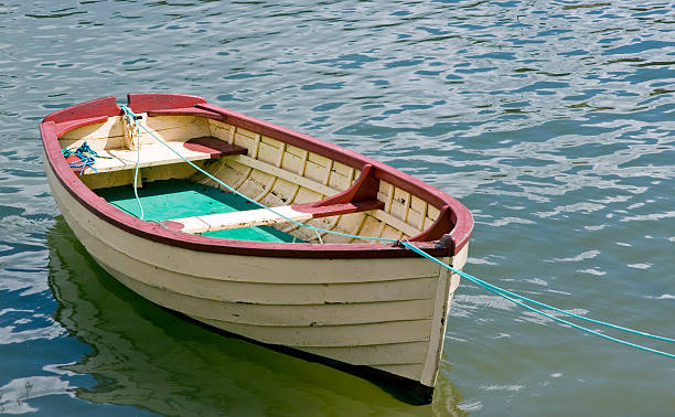 istock Wooden rowing boat Mousehole 91568435